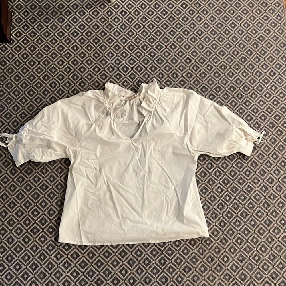Sofia Elegant White Blouse